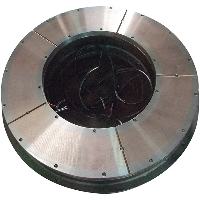 Custom Surface Design High Performance Fine Pole Rotary Electromagnetic Rotate Magnetic Chuck