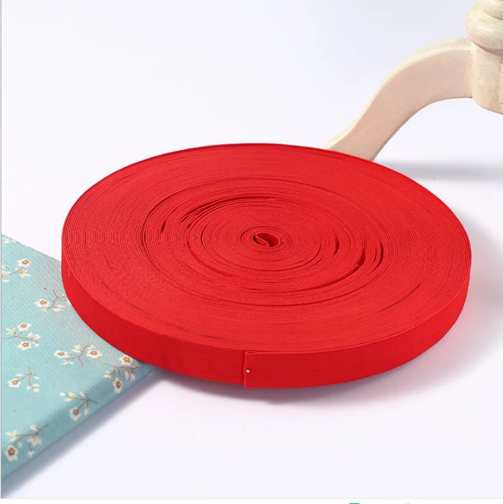 China High Quality Colored Elastic Band Customized Size Knitting Elastic Band For Clothes Garment