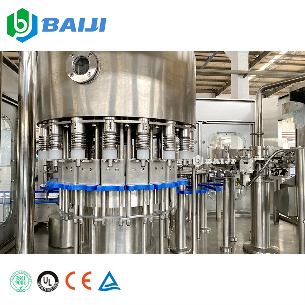 Full automatic small drinking pure mineral water bottle filling machine machinery production line