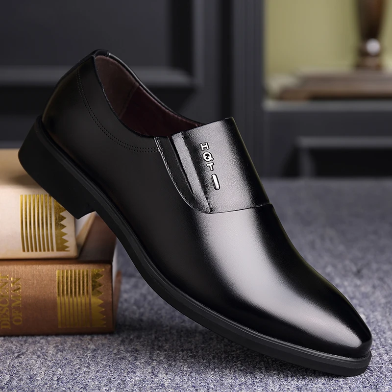 High Quality Business Invisible Height Increase Shoes Men