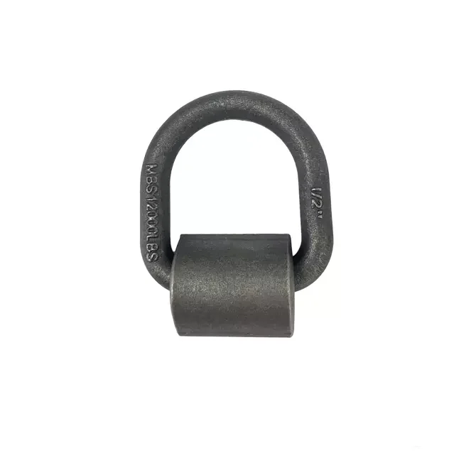 Factory Forged D Ring with Wrap and Weld On Point For Lifting