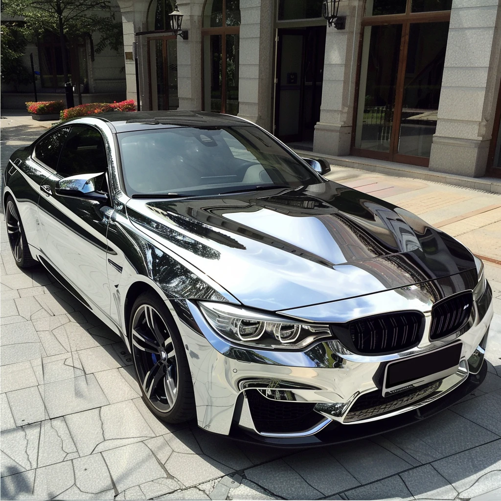 Casting-grade Air Bubble Free wrap car Films Silver grey Car Wrapping Color Changing Film vinyl for car vinyl wrap wholesale