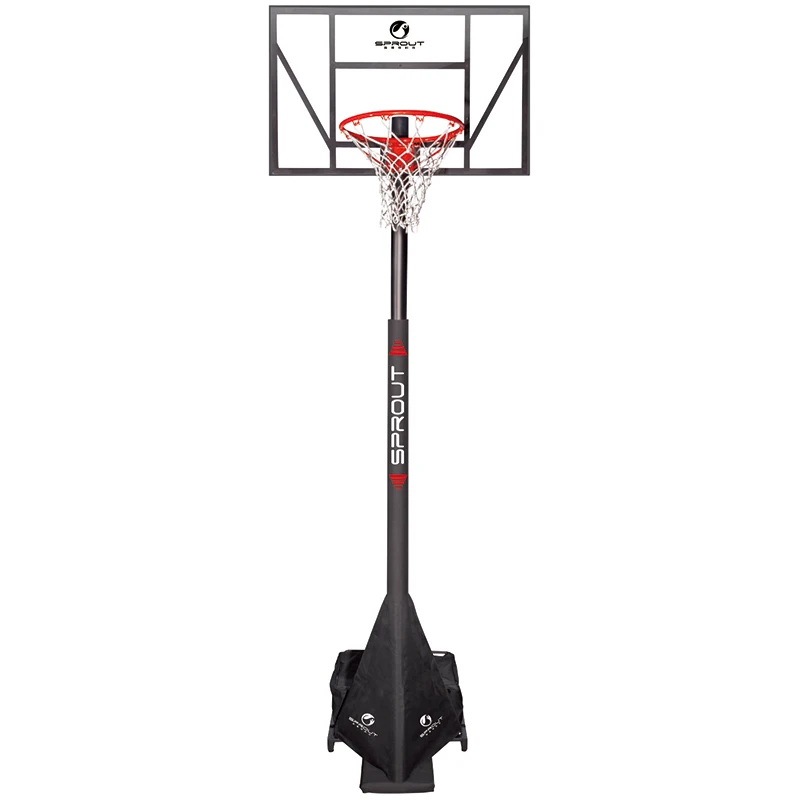 Steel Pole PE Boards 260-305cm High Quality Custom Adjustable Outdoor Indoor Target Basketball Hoop