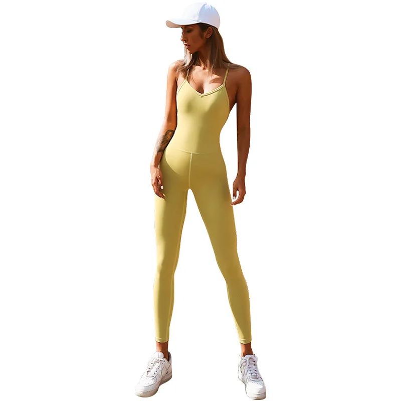 2021 new design sports jumpsuite for women