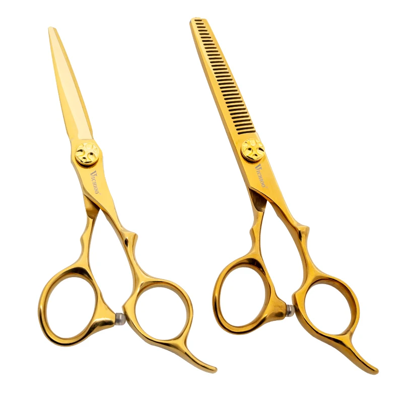 6.0 Inch Barber Shears Scissors Professional Barber Scissors Stainless Steel Scissors