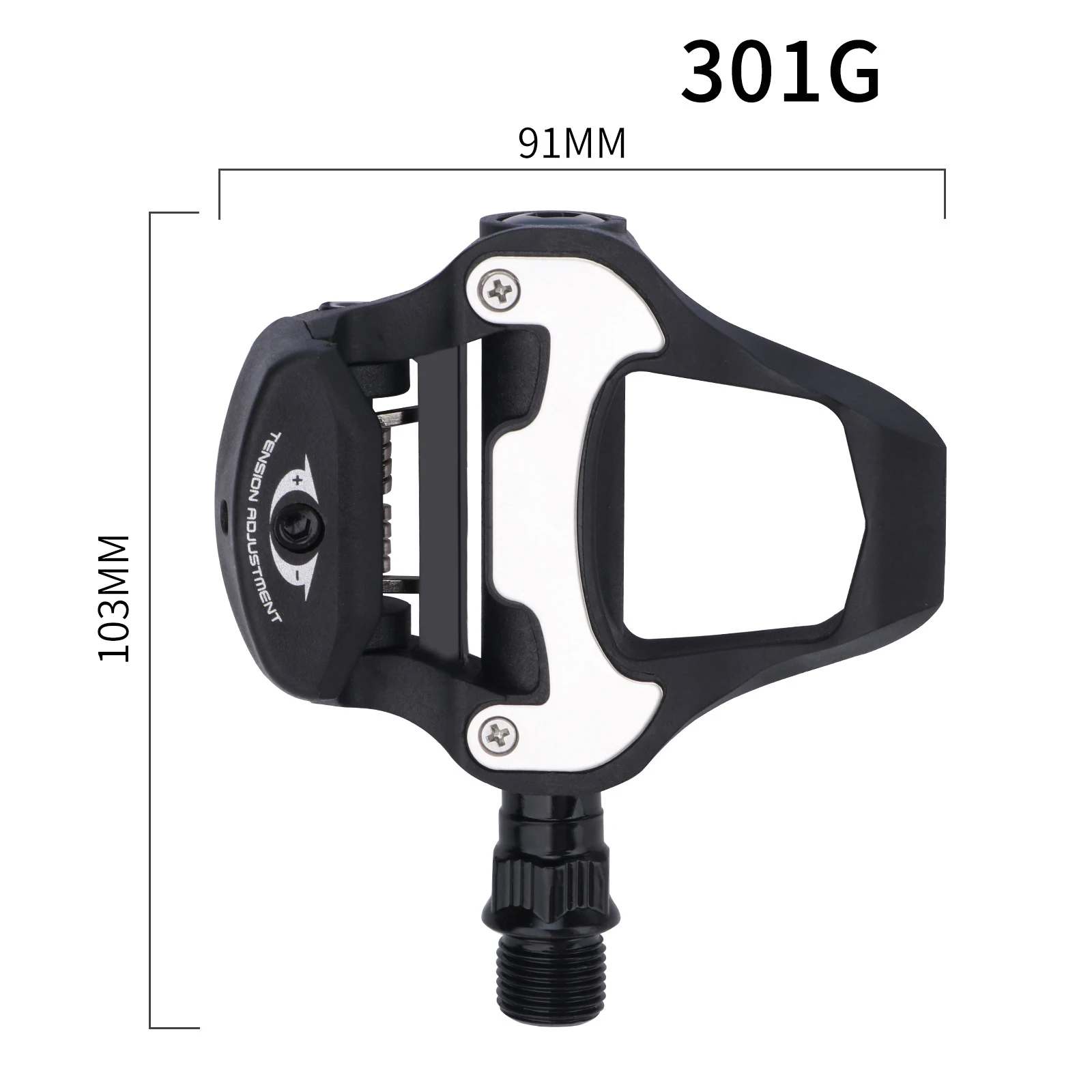 Ultralight Road Bicycle Pedal Nylon Clip Self-Locking Pedals Racing Bike Pedal Compatible LOOK Cycling Parts