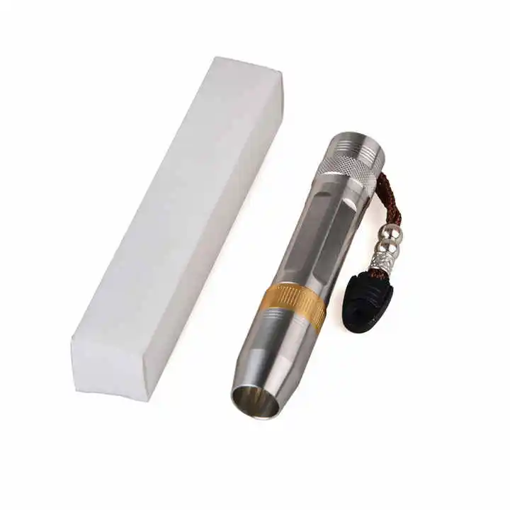 Professional UV White & Yellow LED Torch 395nm 365nm for Jewelry Jade Amber Money Detection Flashlight