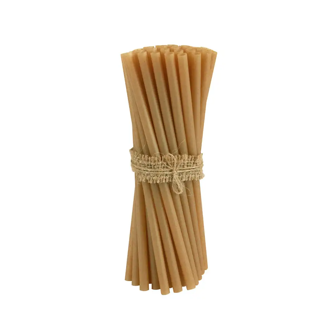 Disposable Straws Compostable Sugarcane Straws PLA Straw