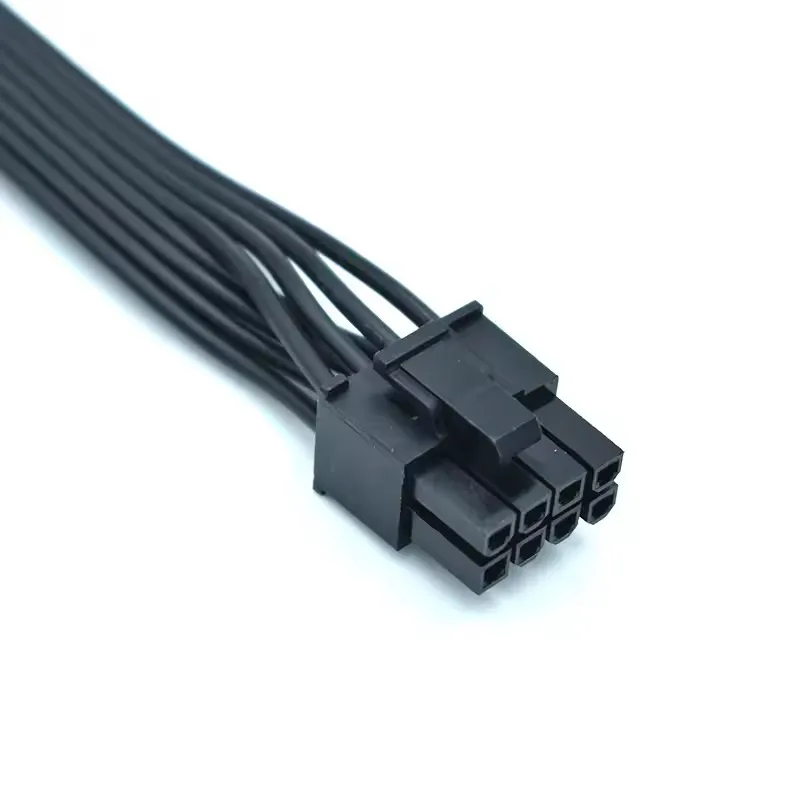 Dual IDE 4 Pin Molex to ATX 8(6+2) Pin Video Card GPU Power Supply Adapter Cable
