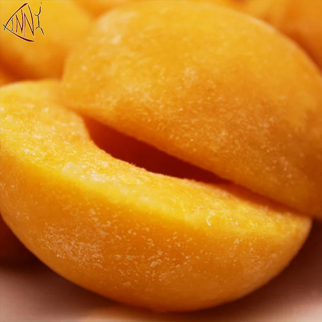  Оптовая продажа поставщик фруктов трофические и вкусные замороженные фрукты желтый персик