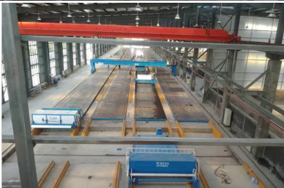 multi-functional concrete slab forming machine for steel wire reinforcements core slab