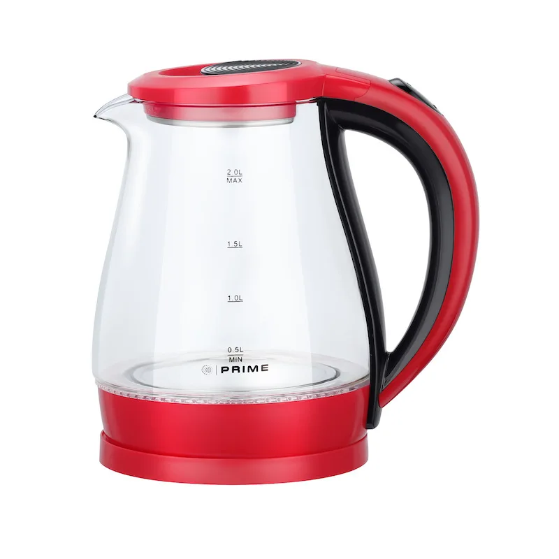 Auto Shut - Off and Boil - Dry Protection Electric Kettle 1.7L Hot Water Boiler 1500W Fast Boil Glass Electric Tea Kettle