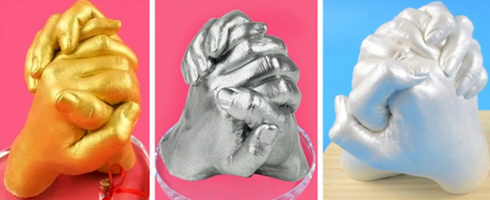Порошок альгината детский литейный 3d-пластырь для рукоделия и следов набор литья
