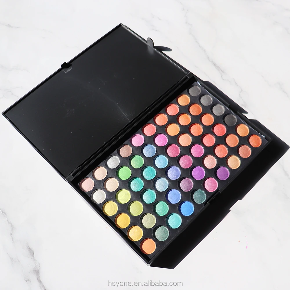 high quality cosmetics makeup eyeshadow pallette private label custom eyeshadow palette vendor