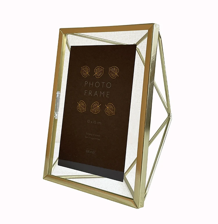 Design Custom Metal Desk Photo Fashion  Hot Sale Kids Girl Or Family Photo Frame