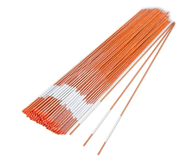 Светоотражающие Маркеры для подъездных путей, 48 дюймов, 5/16 дюйма, светоотражающие маркеры для подъездных путей со стойкой из стекловолокна