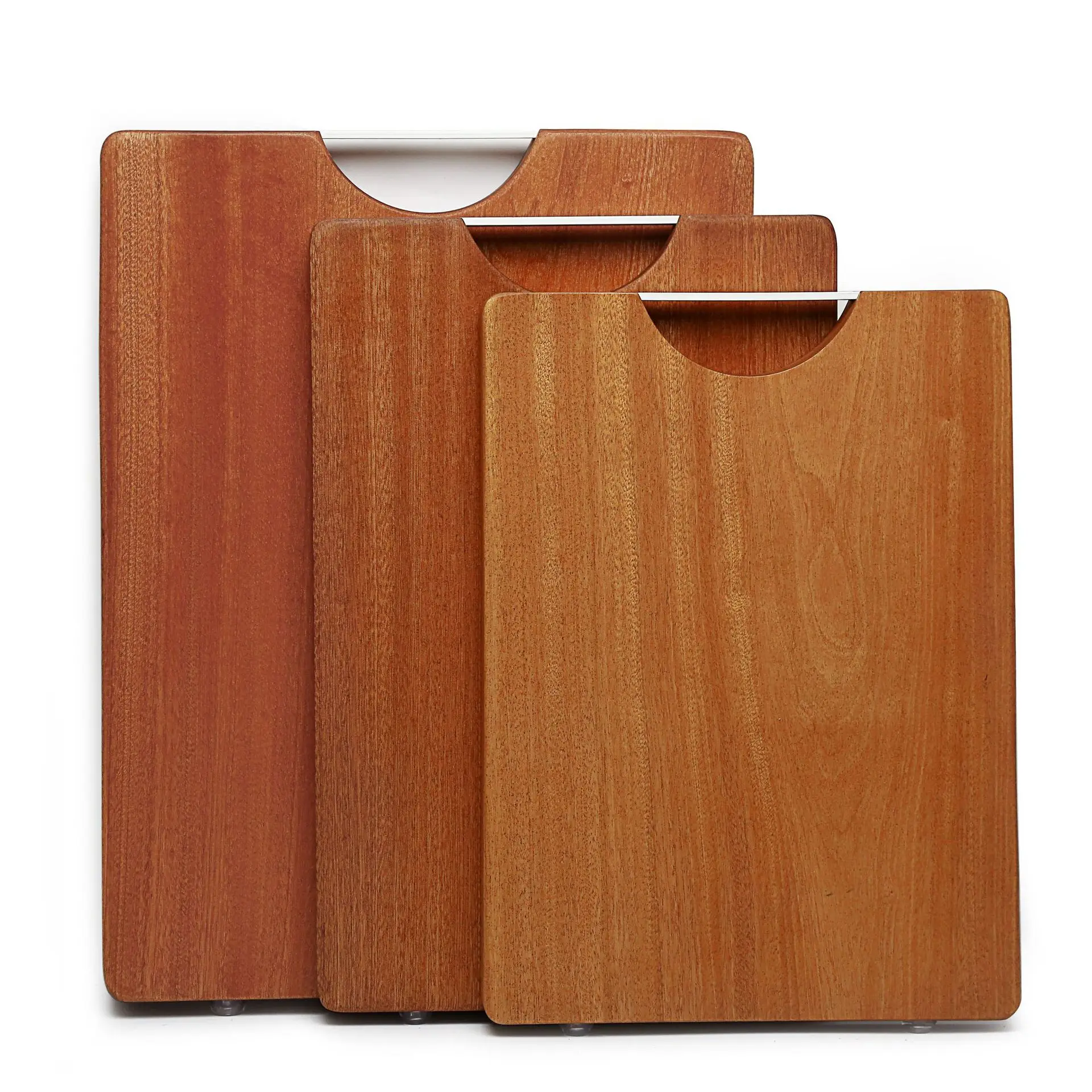Custom Design Factory Ebony Wood Chopping Boards Supplier Laser Engraved Wood Serving Wooden Block Cutting Boards