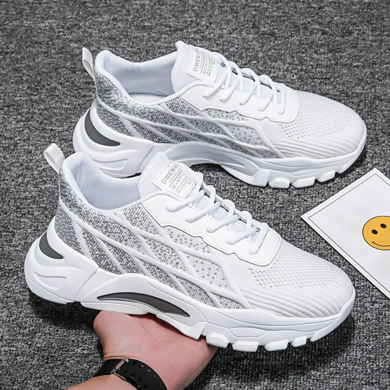 wholesale hot sale high quality jogging running fashion cheap gym sneakers custom print casual sport shoes men stock