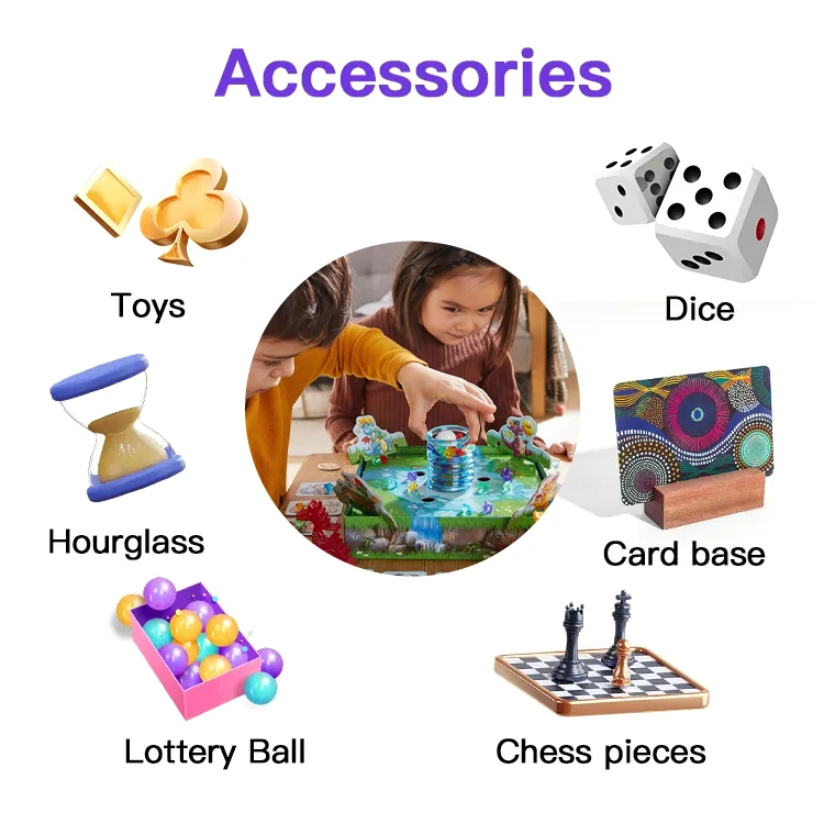 Customized High Quantity Board Game Custom Playing Card Game With Plastic 1min Hourglass For Adult Kid Party Playing