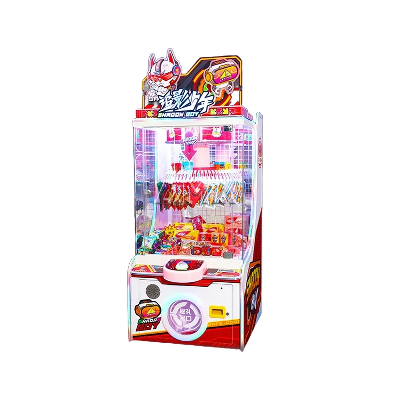 Funspace Indoor Doll Aluminum Rail Crane Claw Scissors Vending Coin Operated Skill Arcade Game Machines Toy Cut Prize Machine