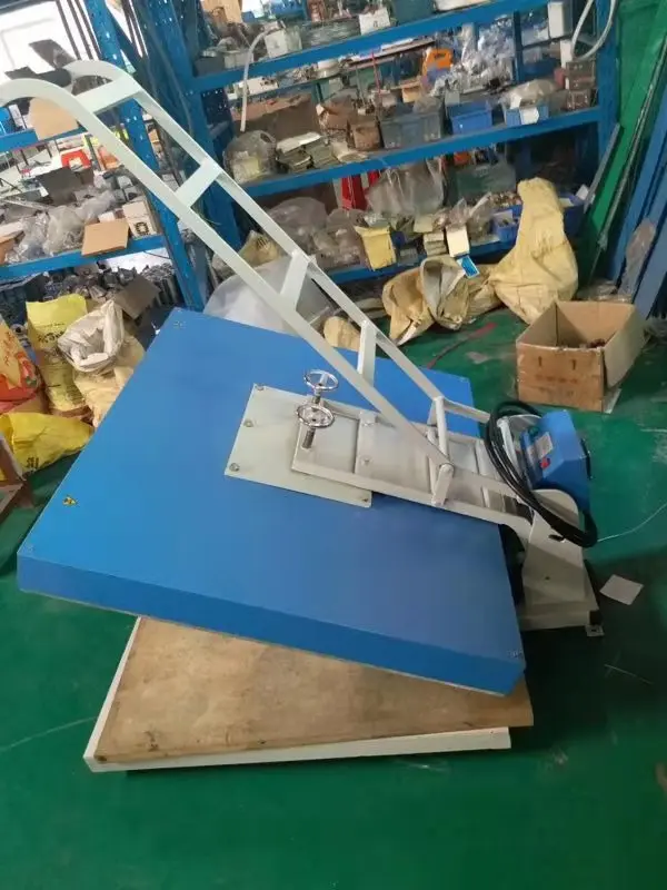 Factory direct sale 100*80cm hand heat press T shirt machine for sale