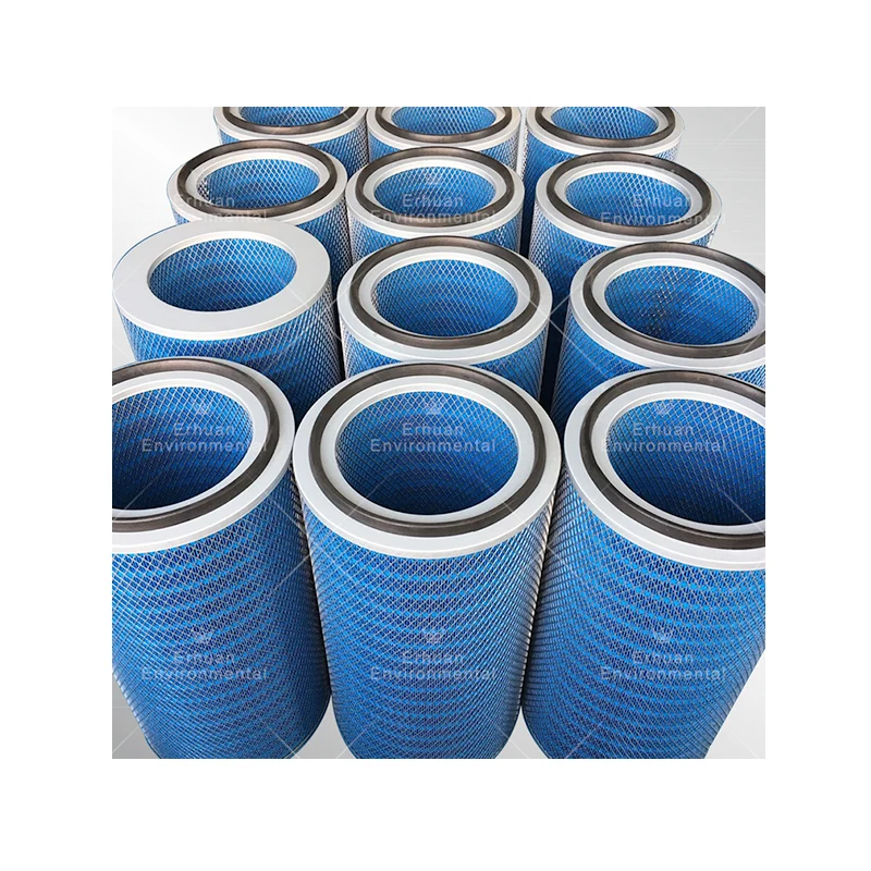 Universal Dust Filter Efficiency Pleated Paper Synthetic Cellulose Filter Cartridges