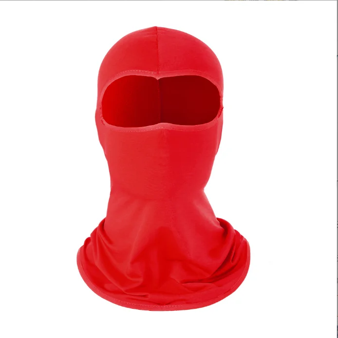 Custom motorcycle head protector milk silk moisture wicking anti uv SkiMask Balaclava