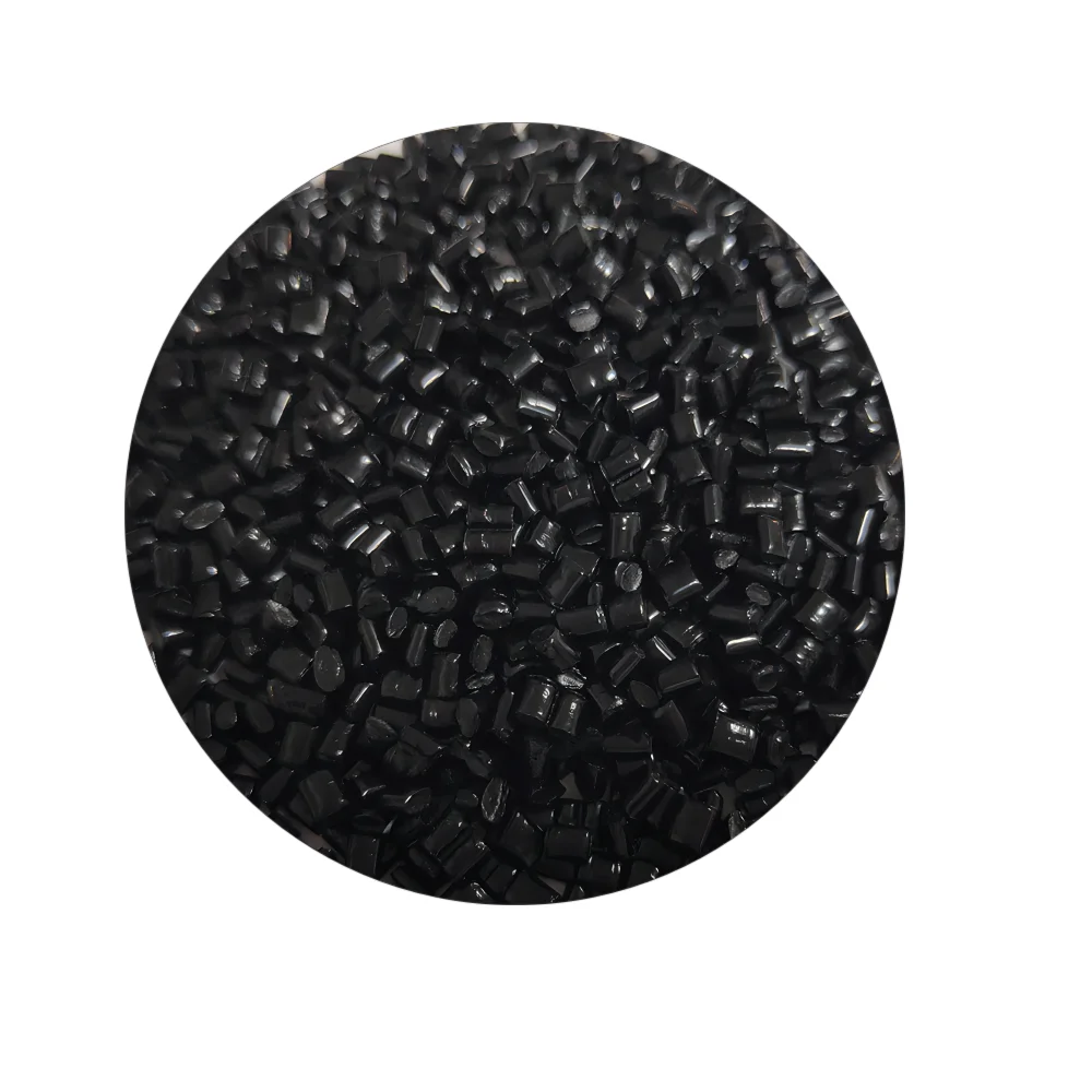 factory price Hot-selling PCR  pp/pc/hdpe/abs granules black color  recycled resin raw material with GRS certificate