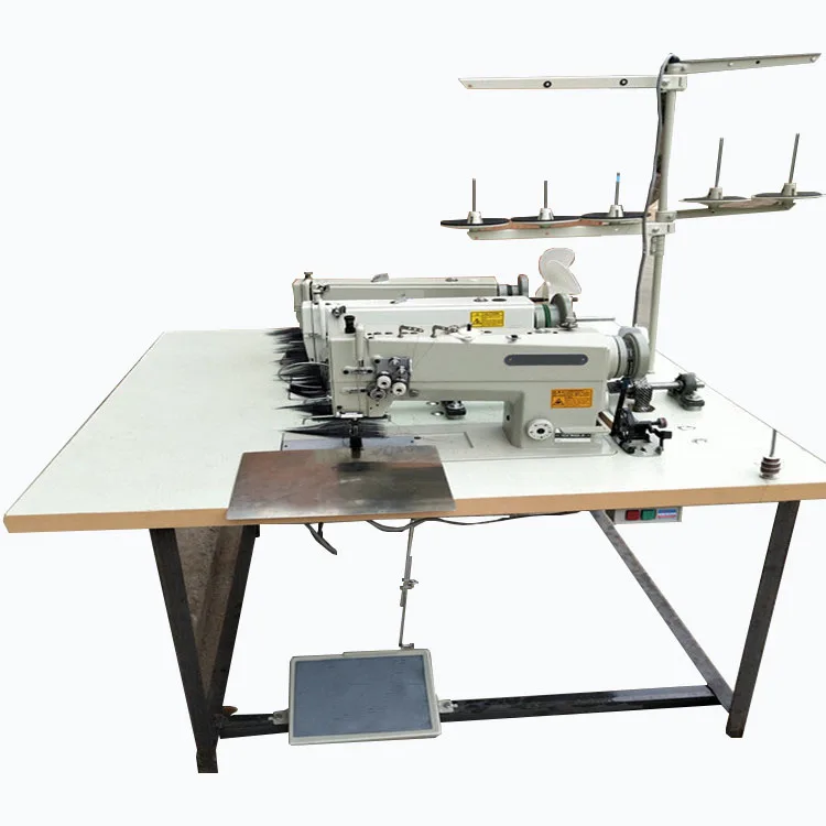 THREE HEAD Sewing machine for man wig  Sewing machine for lady wig