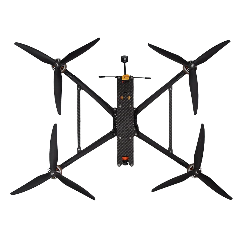 FLH fpv rc plane FLH10 10-inch FPV drone ELRS TX12 ELRS remote control FPV drone flight altitude 7KM can load 4KG