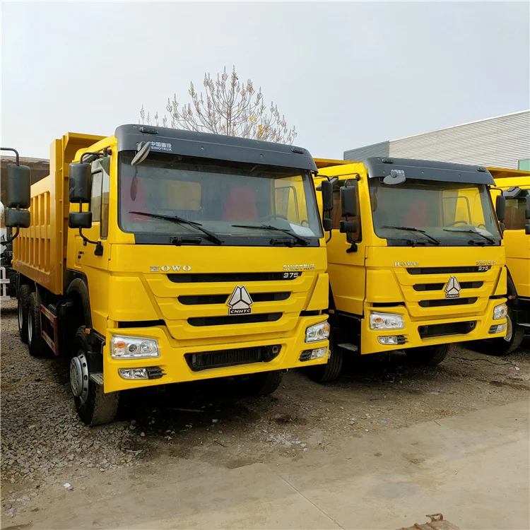 Used sinotruk howo 12 wheels dump tipper truck price