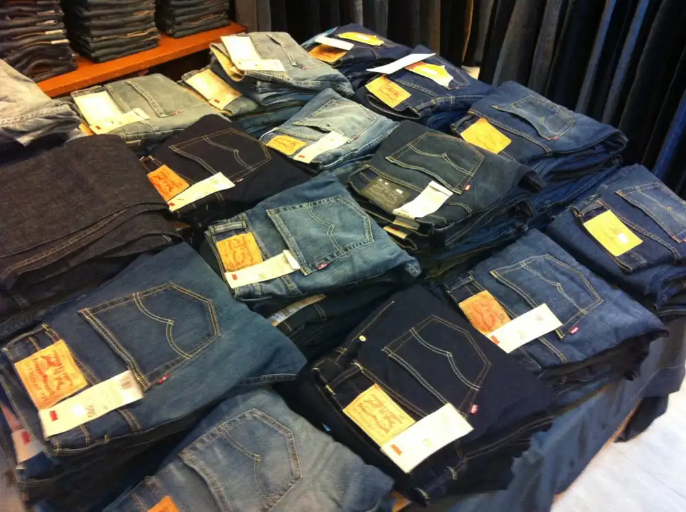 Лидер продаж, классические мужские и женские джинсовые брюки Overruns по низкой цене