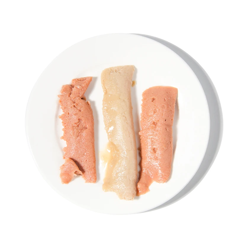 Cat Creamy Snack Custom Package Cat Strips Private Logo OEM Wet Food For Cat