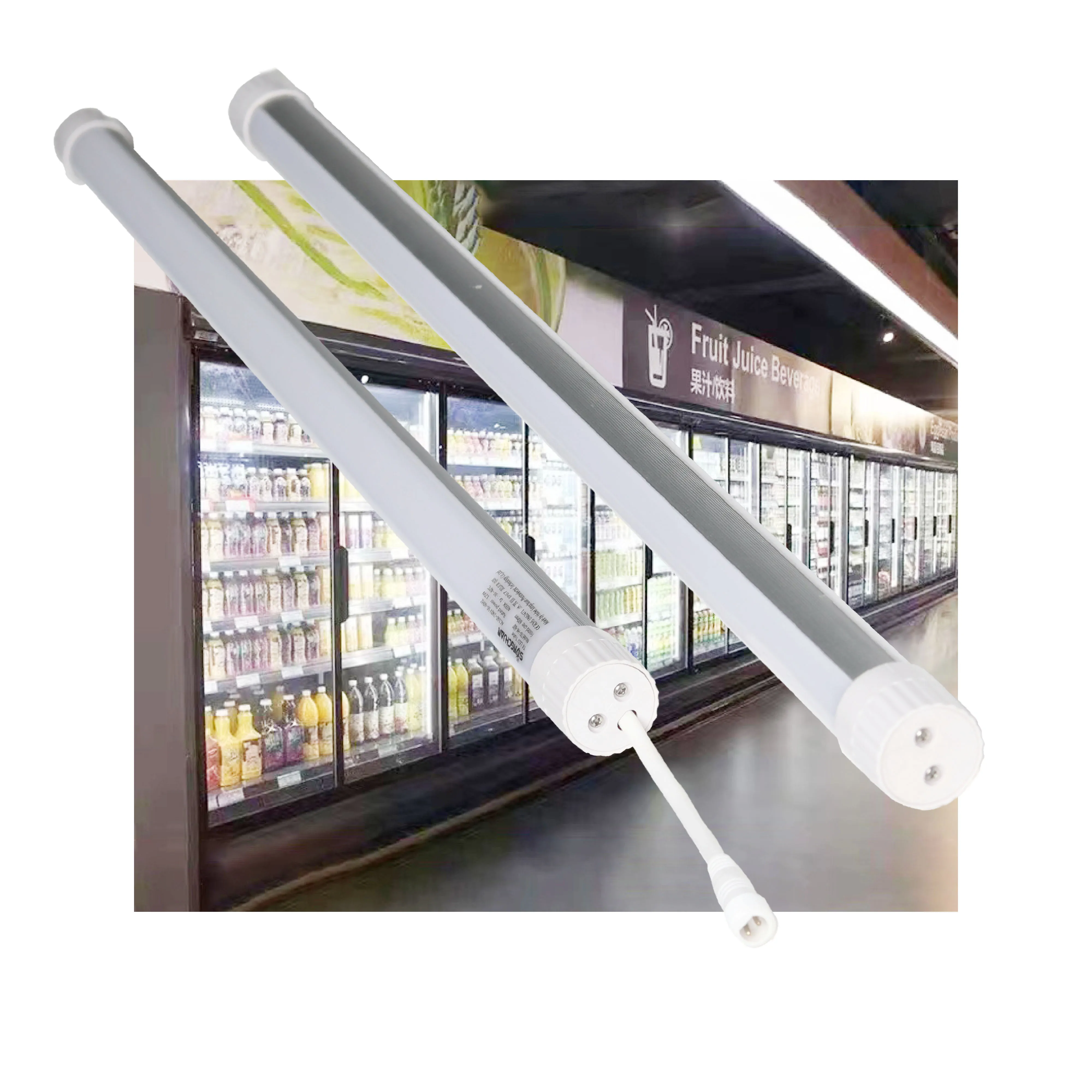 600 мм 14 Вт IP65 водонепроницаемая светодиодная трубка T8 для супермаркета, пищевой шкаф, лампа для холодильника