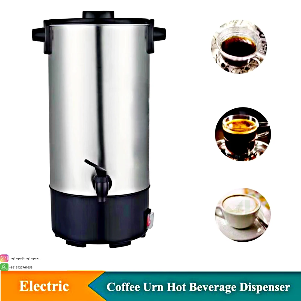 3L 4.5L 6L  7.5L(20 cups 30cups  40cups 50 cups) Stainless Steel Single Layer Coffee Urn Coffee Percolator