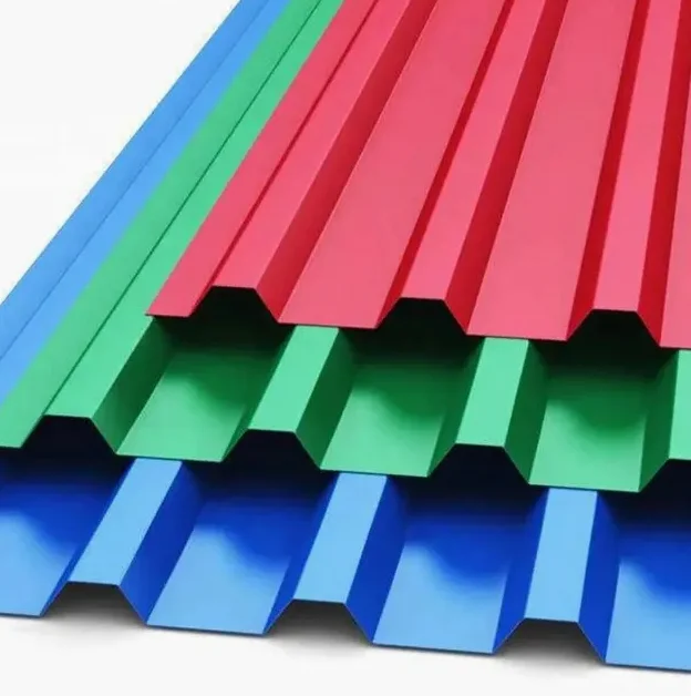 2024 Hot sale High Quality Customized Color Steel Plate Corrugated Galvanized Roofing Tile