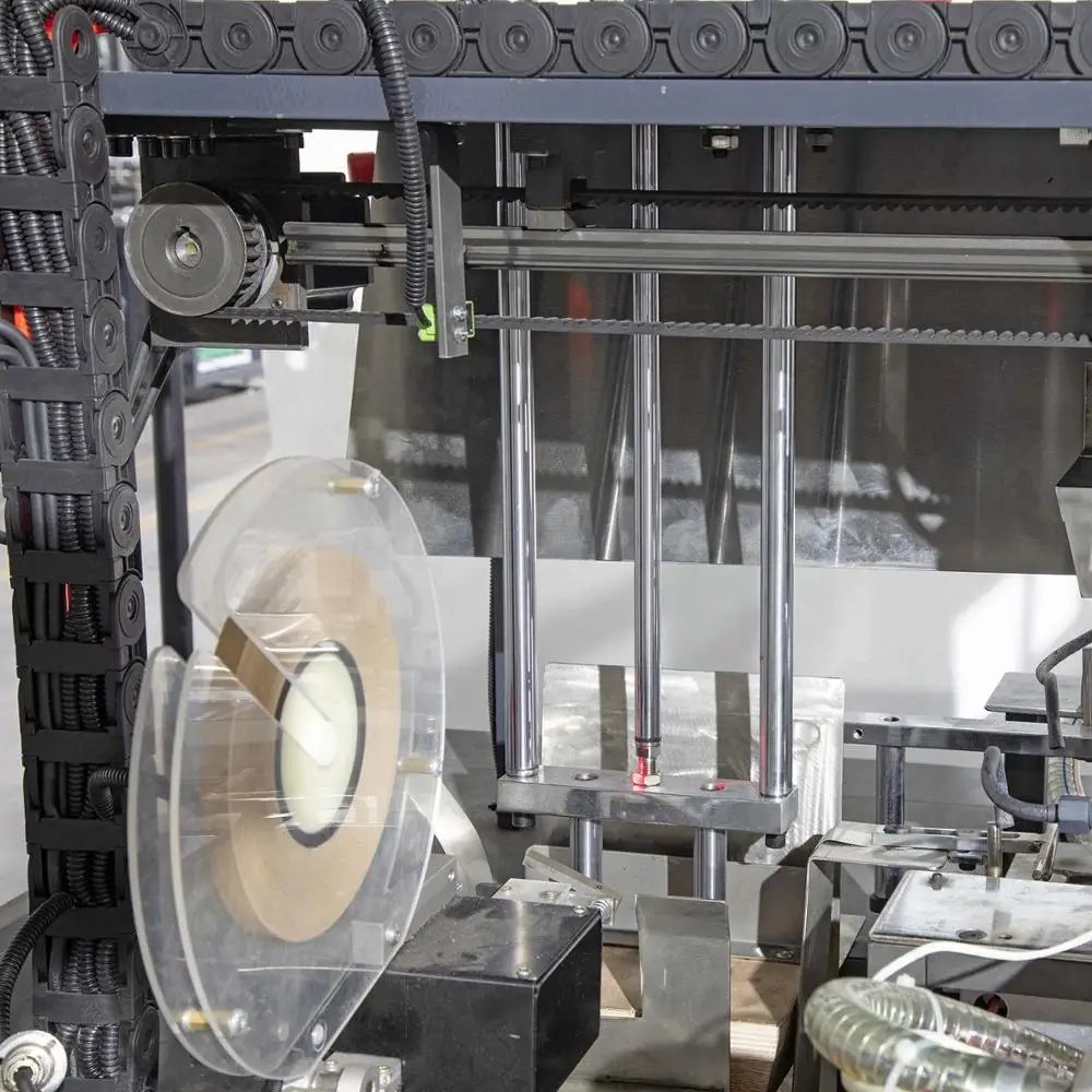 Automatic Paper Carton Box Making Machine