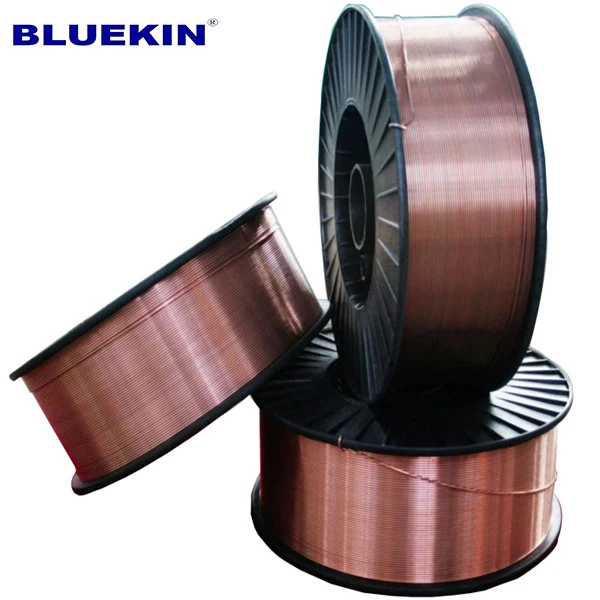 Welding materials ER70S-6 copper coated welding wire