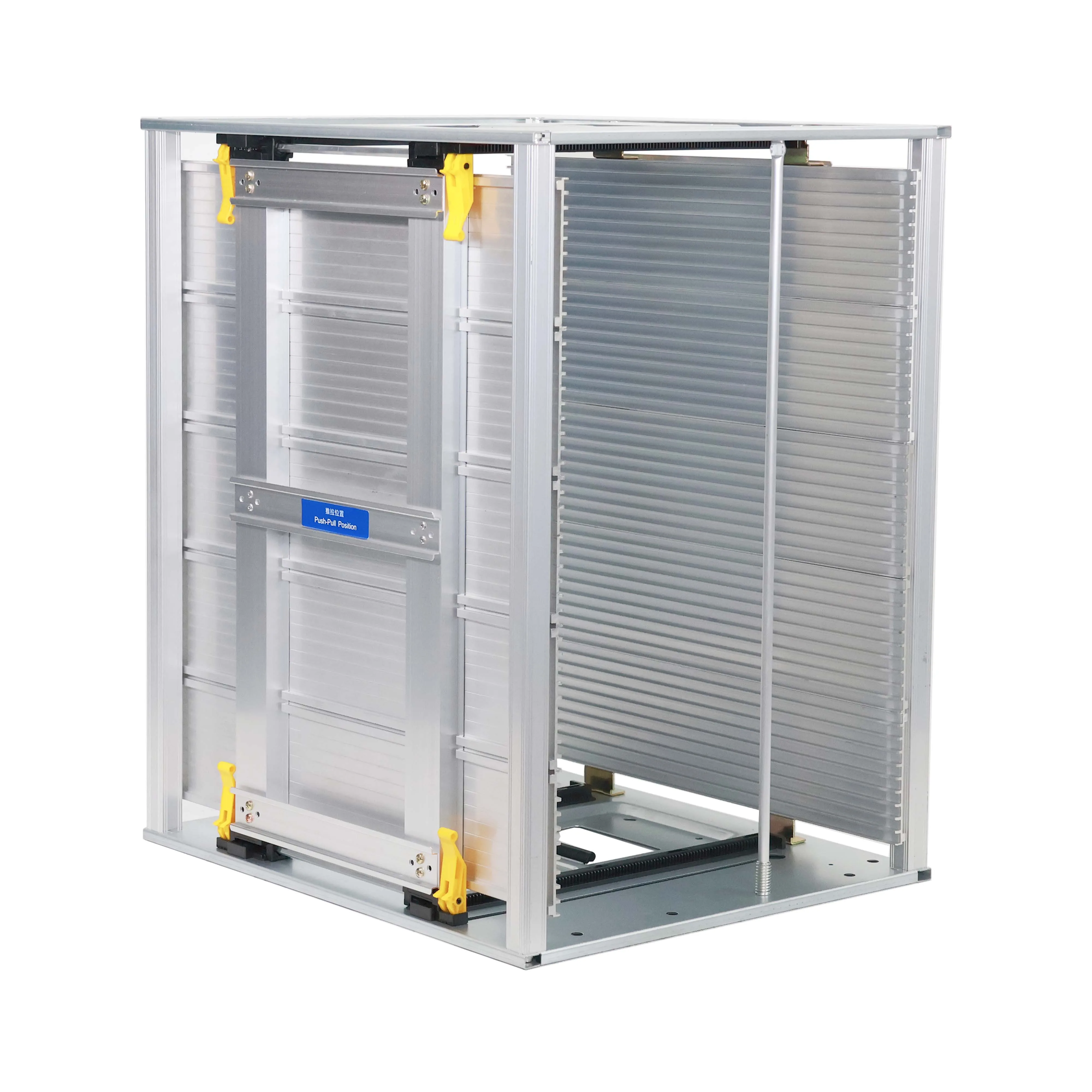 CONCO Aluminium pcb magazine rack  esd adjustable smt magazine rack for PCB