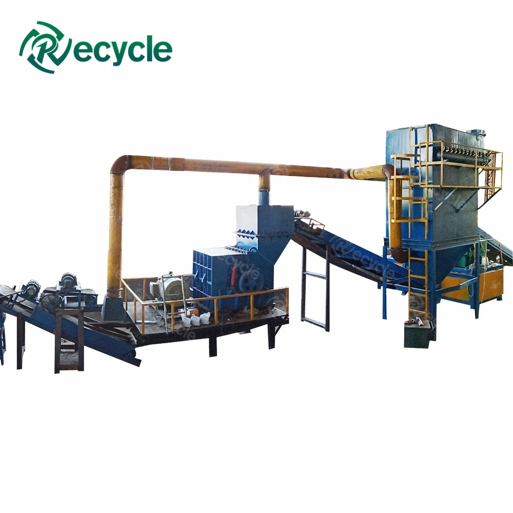 2021 Scrap Car Radiator Recycling  Equipment Aluminum Copper Iron Separator Machine