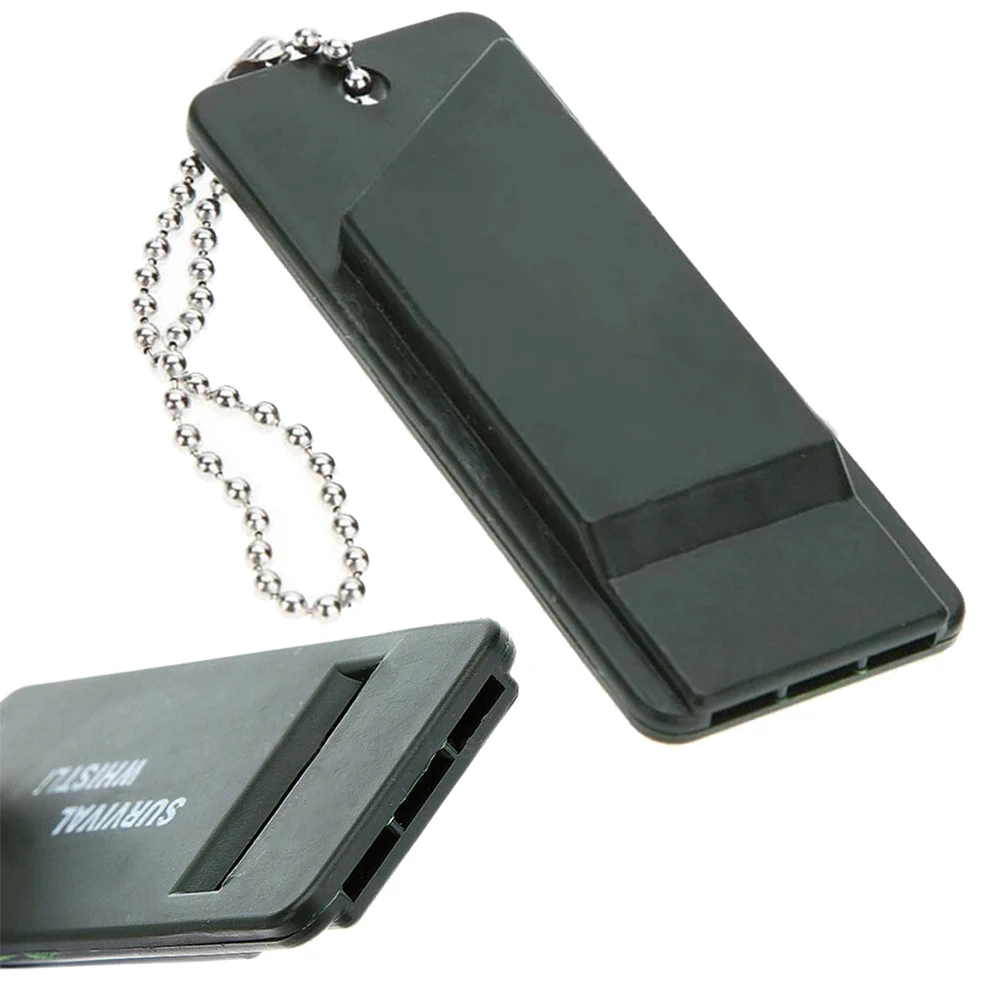 3-Frequency Whistle High Decibel Survival Whistle Portable Keychain Camping Hiking Emergency Survival Whistle Outdoor Tools 2023
