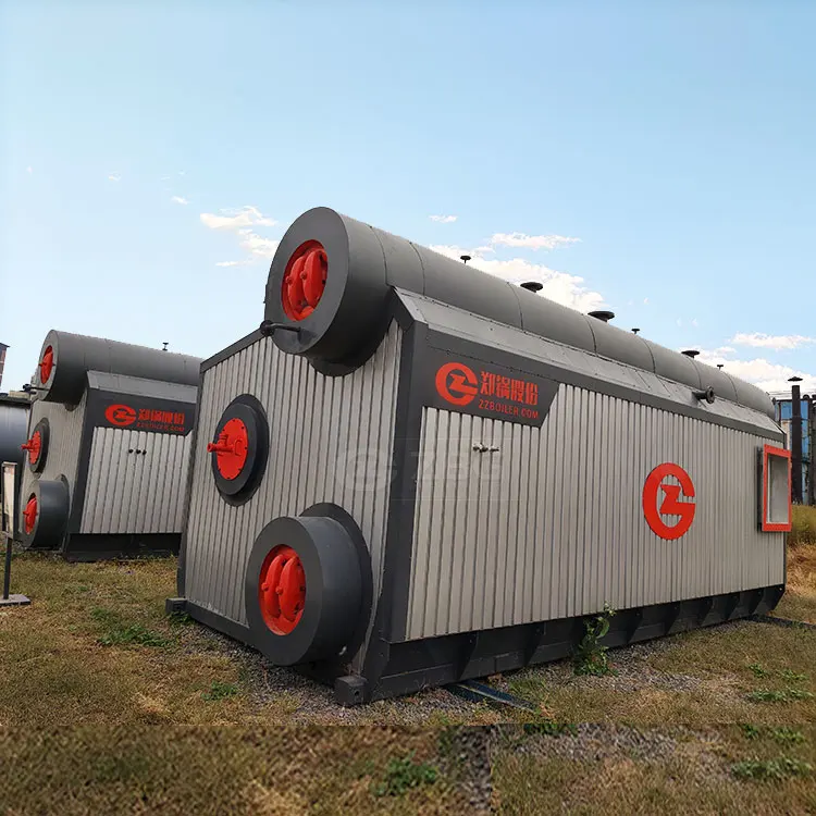 10 Ton Gas Fired Water Tube Boiler for Central Heating Industry