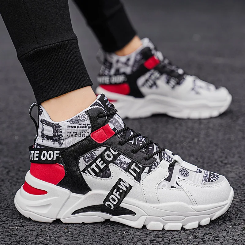 2022 Best Selling Winter basketball style shoes sneakers walking style shoes man