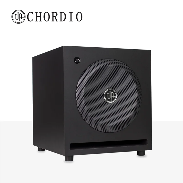 Chordio M10sub Active High Quality Studio Home Theater Floor Monitor Speaker Audio