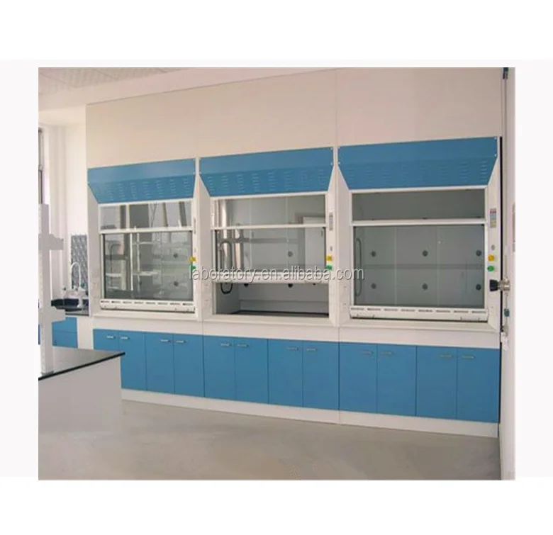 Exhaust Fume Cupboard PP/all steel fume hood
