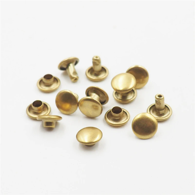 various sizes double caps head cap tube metal rivet