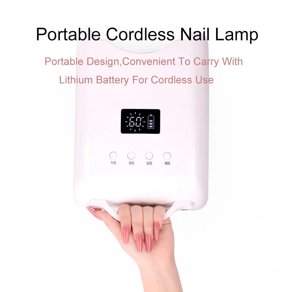 78W Quick-drying UV LED Curing Lamp Nail Art Mini Portable USB Plug Gel Nail Polish Dryer 39PCS led Nail Lamp