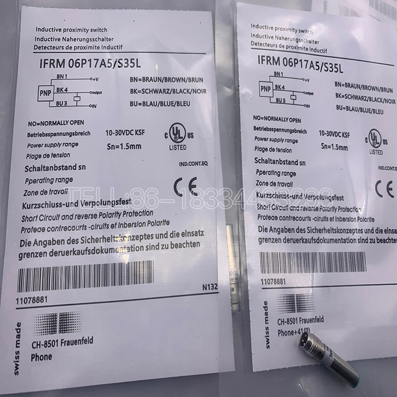 100% new original Proximity switch sensor IFRM 12P1704/S14L IFRM 12P3701/S14L one year warranty