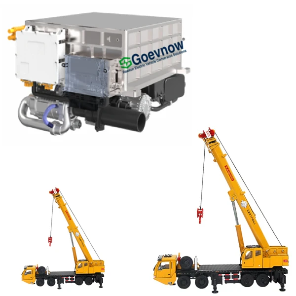 China OEM rated power 65kw IP67 hydrogen cell fuel energy DC540v for construction machine truck trailer