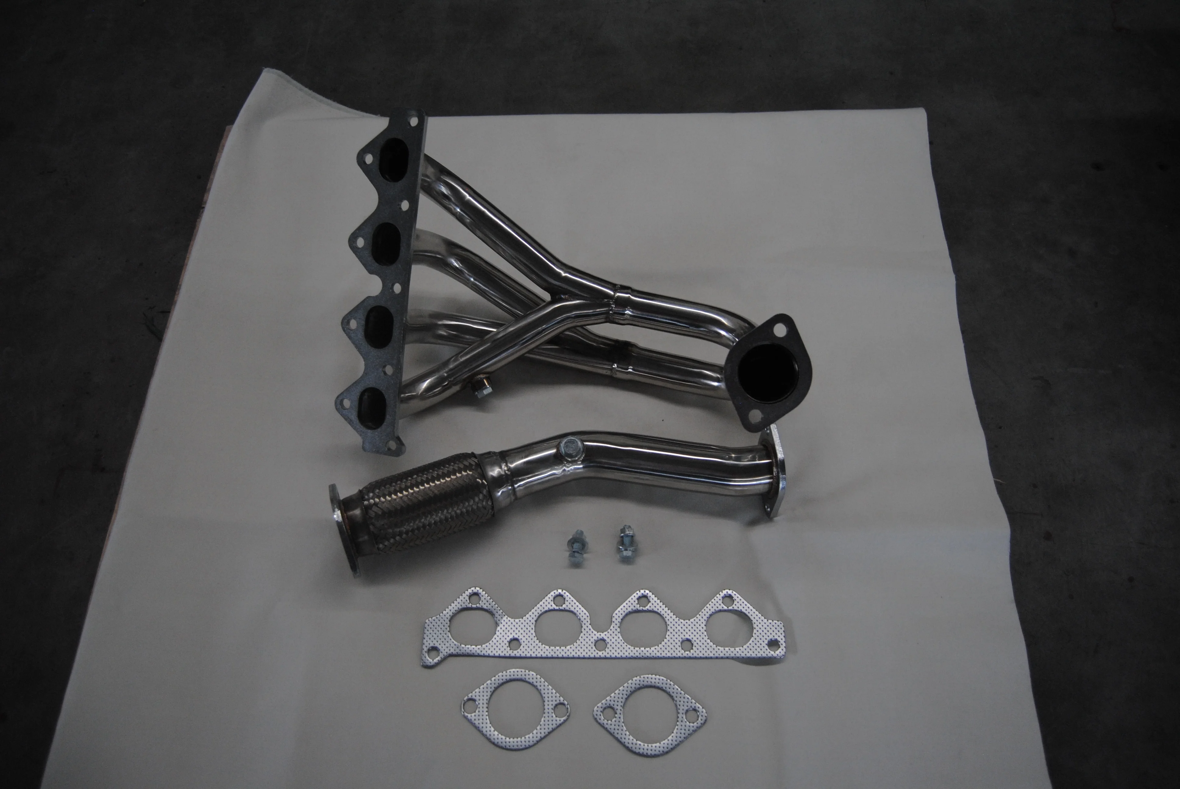 Car Tip Stainless Steel Exhaust Pipes Headers for  97-01 2.0L Hyundai Tiburon/Elantr